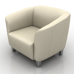 3D Armchair preview
