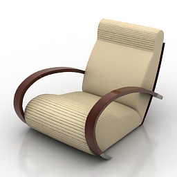 3D Armchair preview