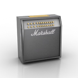 speaker marshall 3D Model Preview #71a4b59e