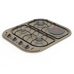 gas-stove 3D Model Preview #2acd3153