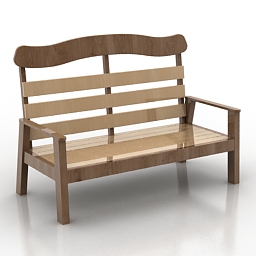 bench 3D Model Preview #dd078d6a