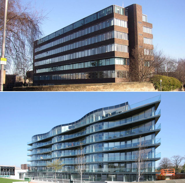 1970's office block transformed into residence