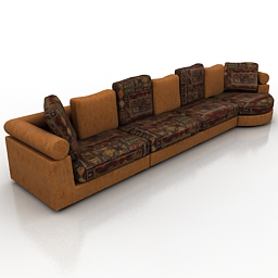 3D Sofa preview