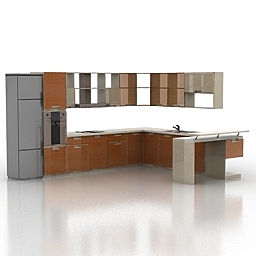 3D Kitchen preview