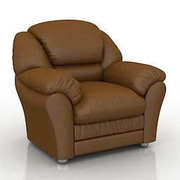 3D Armchair preview