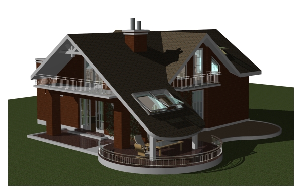 Architectural Home Design — Joseph Kormos — Vinogradov, Ukraine