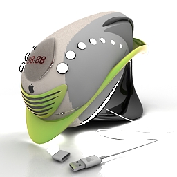 ionizer apple ionik 3D Model Preview #8e44132e
