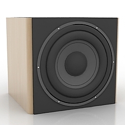 speaker 1 3D Model Preview #36aef593
