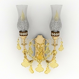 3D Sconce preview