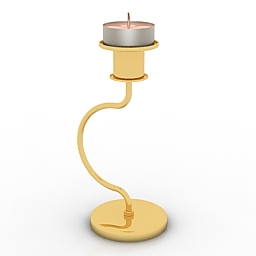 3D Candlestick preview