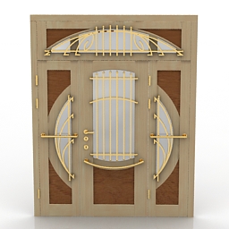 3D Door preview