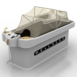 bath damask 3D Model Preview #4731564f
