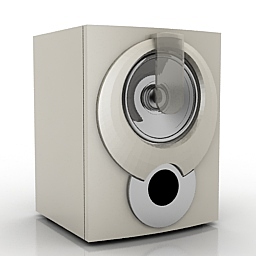 speaker small 3D Model Preview #63ef27e8