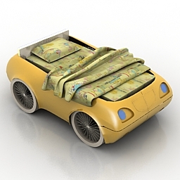 bed 3D Model Preview #ba6cde7f