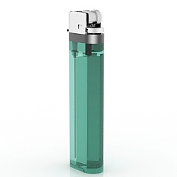 lighter 3D Model Preview #89cac48c