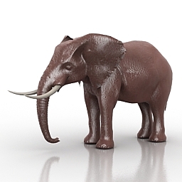 3D Elephant preview