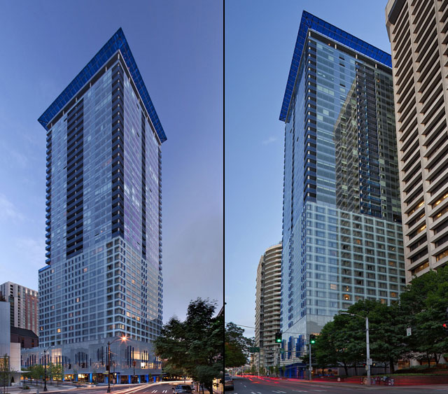 Seattle's first LEED hotel-condo completes