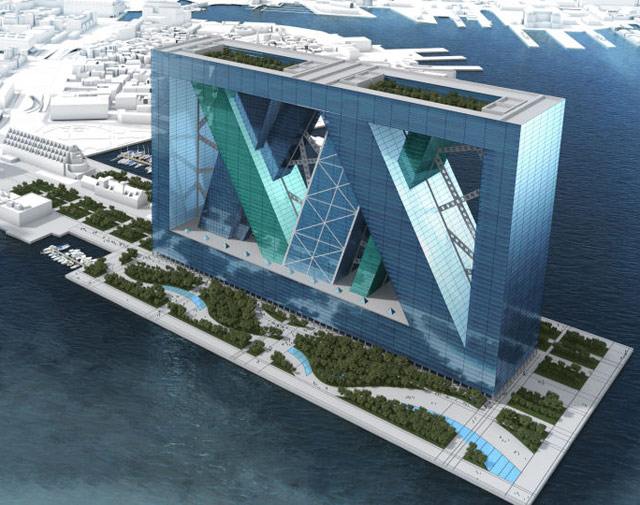 Boston Arcology by Ahearn Schopfer