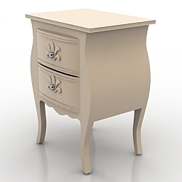 3D Bedside table preview