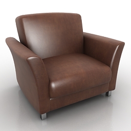 3D Armchair preview