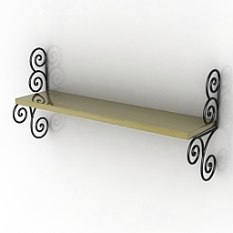 shelf 3D Model Preview #0ce28951