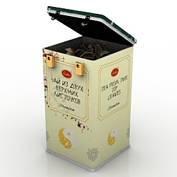 box tea 3D Model Preview #788ede74
