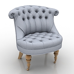 3D Armchair preview