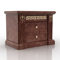 3D Bedside table preview