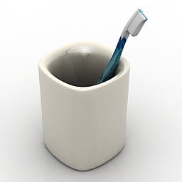 3D Tooth brush preview