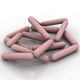 sausage 3D Model Preview #5cd0fcea