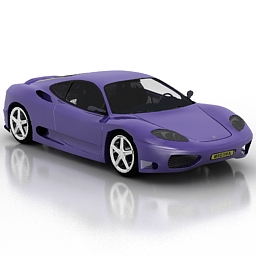 car ferrari modena 3D Model Preview #9c1f9678