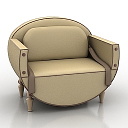 3D Armchair preview