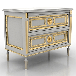 3D Bedside table preview