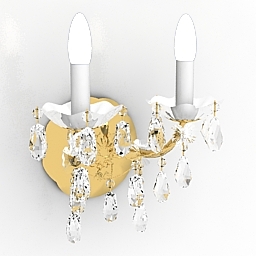 3D Sconce preview