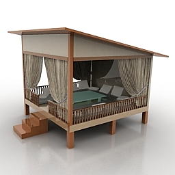 summerhouse 3D Model Preview #02b951d7