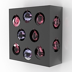 3D Sconce preview