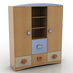 3D Cupboard preview