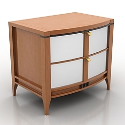 3D Bedside table preview