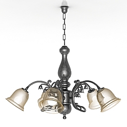 3D Chandelier preview