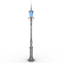 3D Lamppost preview