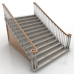stair 3D Model Preview #512ff3d2