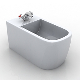 bidet 3D Model Preview #a25169a1