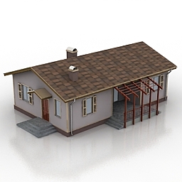 house 3D Model Preview #599a4f07