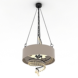 3D Chandelier preview