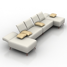 3D Sofa preview