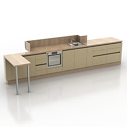 3D Kitchen preview