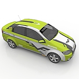 3D Car preview