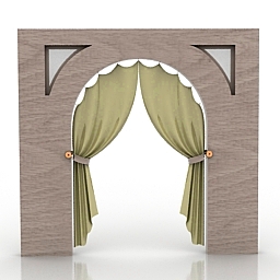 curtain 3D Model Preview #b91b316b