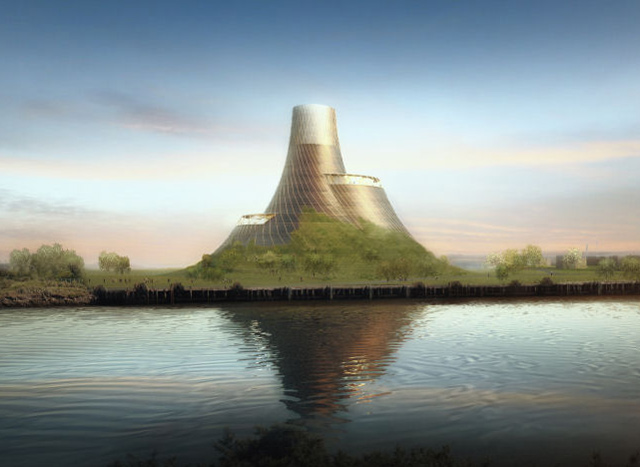 Teesside biomass power station, Teesside, UK