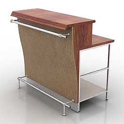 rack bar 2 3D Model Preview #d60e9fcf